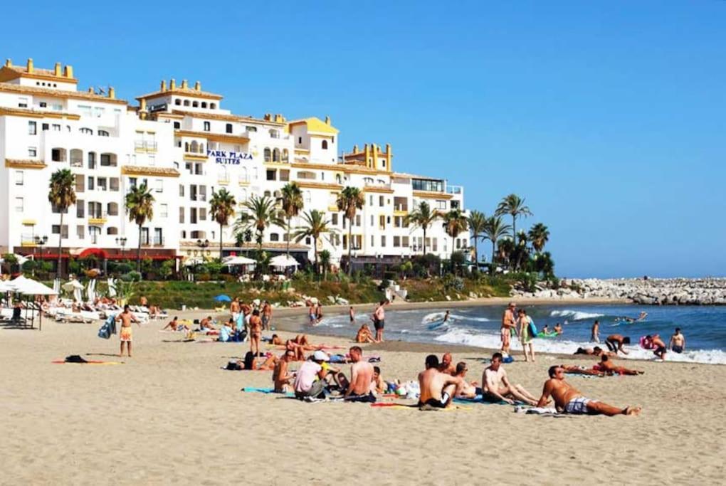 218 Puerto Banus Marbella Front Line 270 Meters Lägenhet Exteriör bild